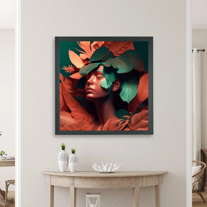 Mother Nature Wall Art With Resin Frame media 4