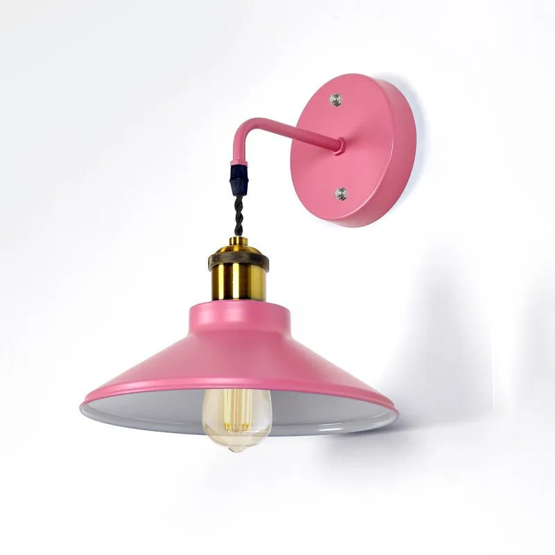 ZenithAura Metal Wall Lamp - Pink media 5