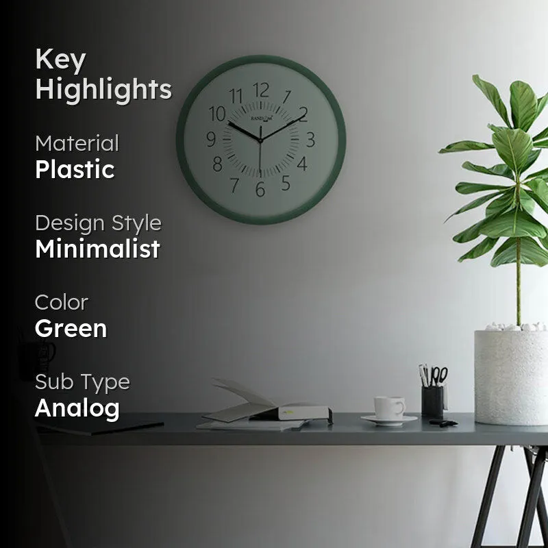 Hour Shine Analog Wall Clock media 2