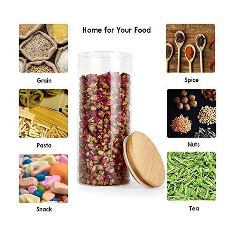 Pure Keep Glass Jar (1400 mL Each) - Set Of Three media 6