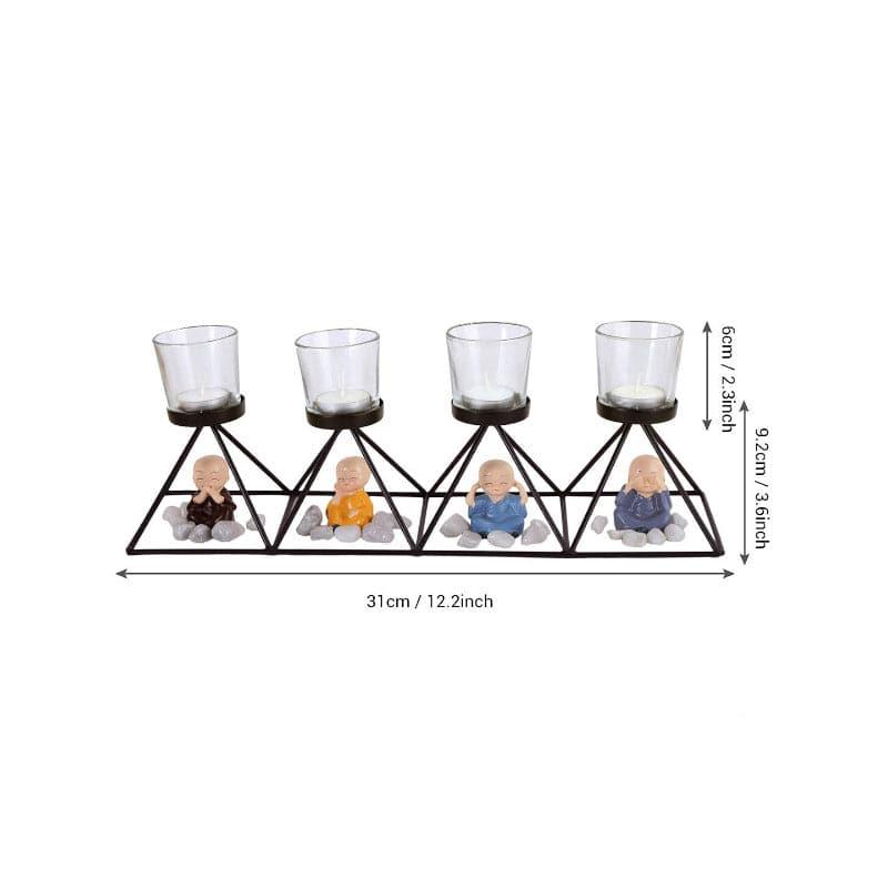 Monks Mosaic Tealight Candle Holder media 4