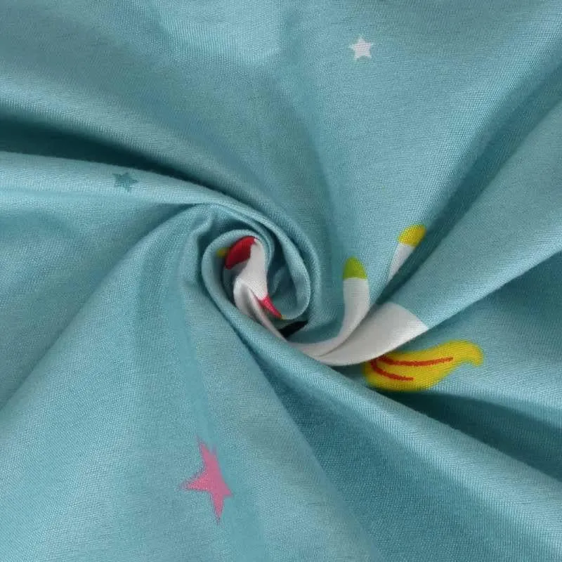 Rainbow Cranival Fitted Microfiber Bedsheet - 300 GSM media 6