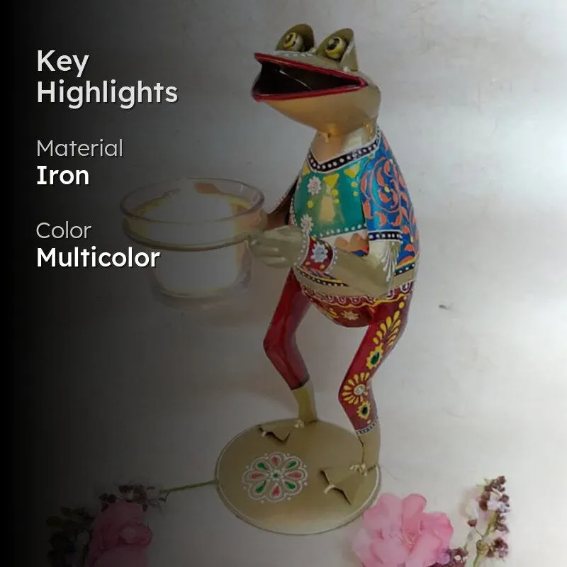Froggie Haven Tea Light Holder media 2