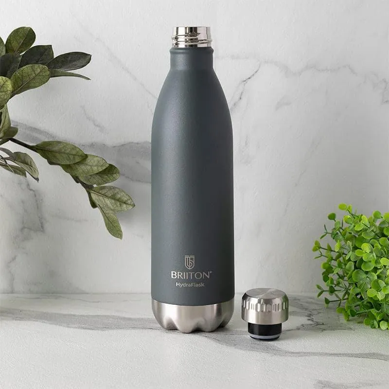 Lerda Hot & Cold Thermos Water Bottle (Grey) - 1000 mL media 3