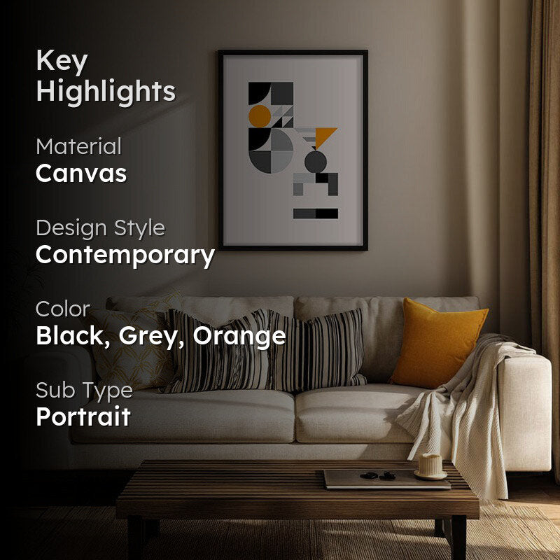 Sublime Patterns Archival Canvas Wall Art - Black Frame media 2