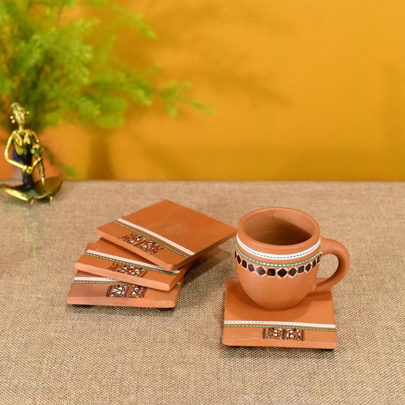 Kamala Ethnic Coaster - Set of Four