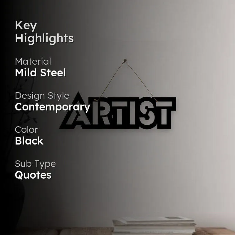 Artist Mild Steel Wall Accent media 2