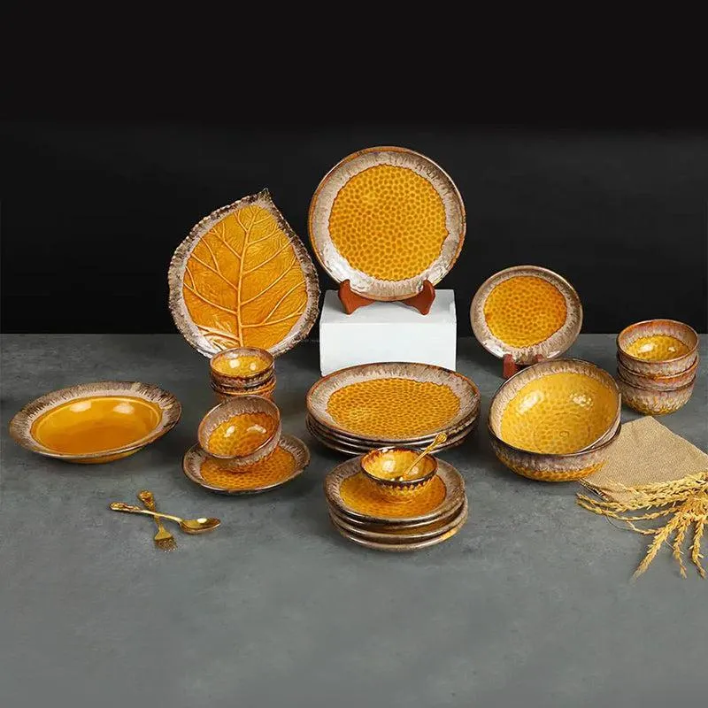 Bubbly Bliss Handmade Dinner Set - 10 Piece Set media 4
