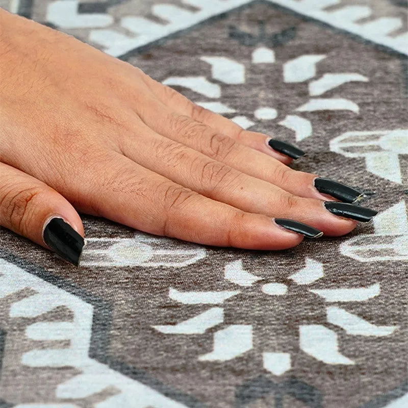 Iman Grace Prayer Mat (Brown) - 550 GSM media 6