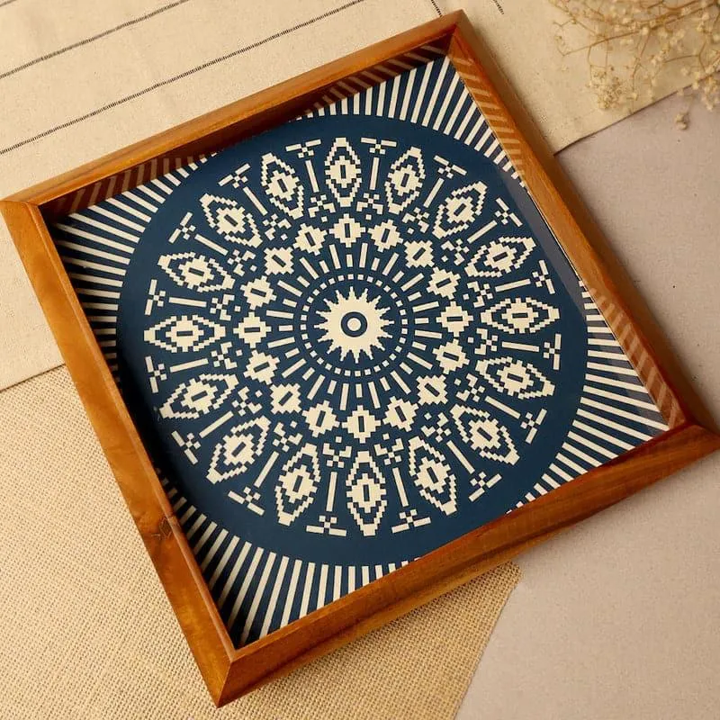Uma Mandala Serving Tray media 1