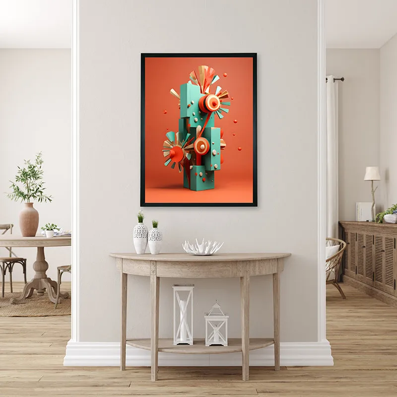 Abstract Semona Canvas Wall Art media 4