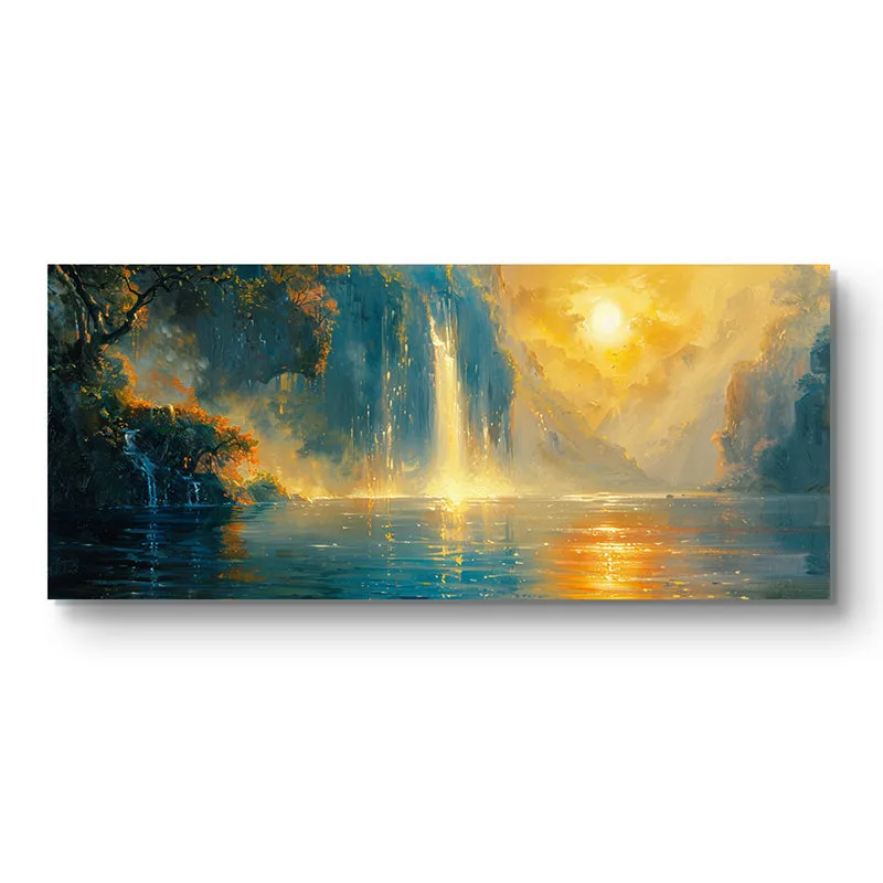 Azure Valinor Canvas Wall Painting media 3