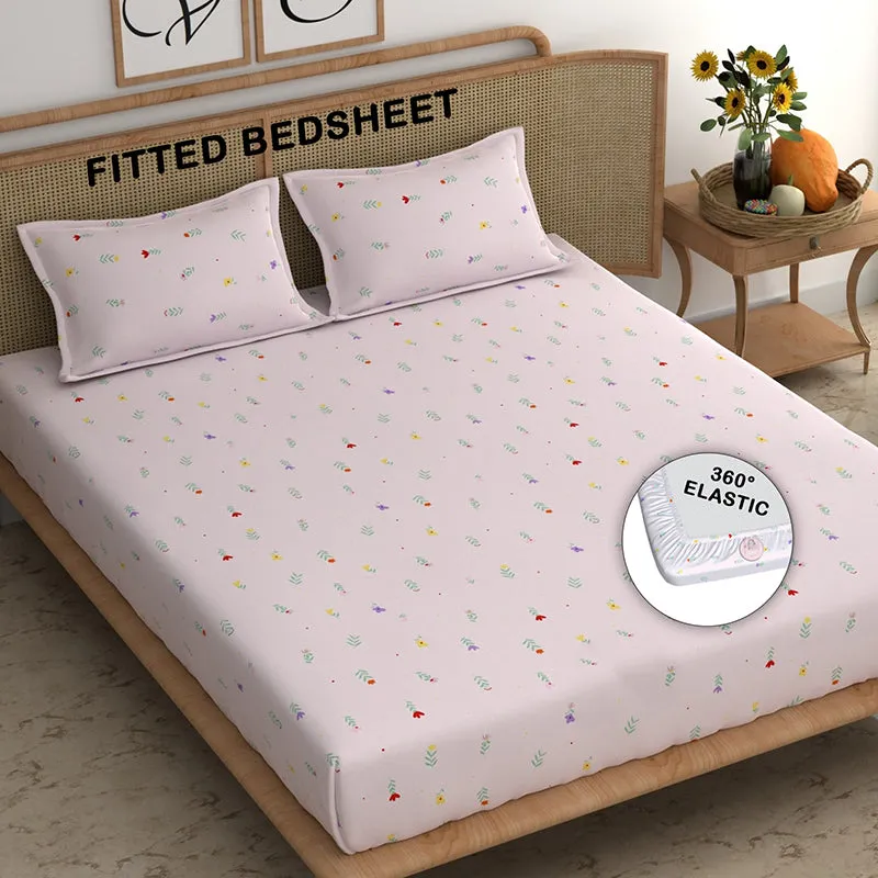 Julie Fitted Microfiber Microfiber Bedsheet - 150 GSM media 3
