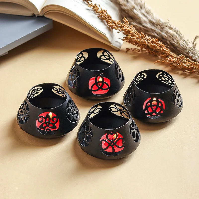 Quinta Tea Light Holder - Set Of Four media 1