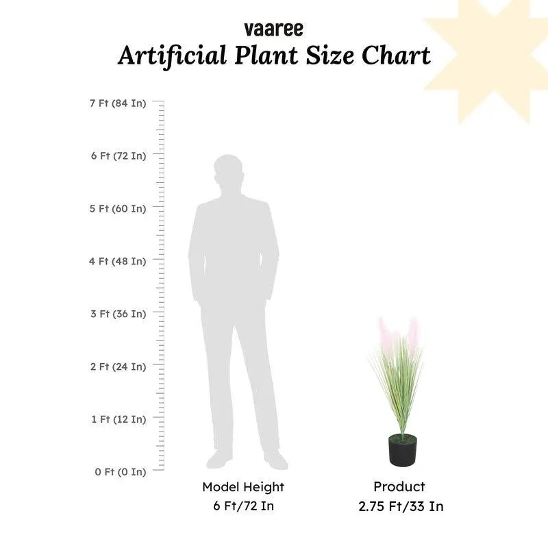 Whispering Botanicals Artificial Plant With Black Plastic Pot - Ligt Pink media 8
