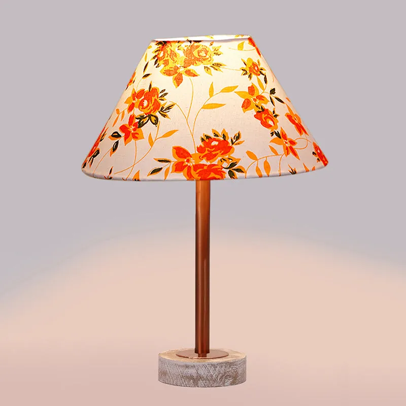Ornexa Cone Rodin Wooden Table Lamp - Multicolor media 5