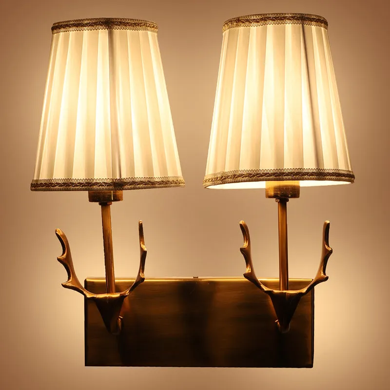 Linera Duo Cotton & Iron Wall Lamp media 7