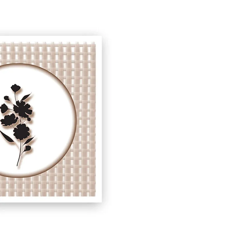 Botanica Silhouette Wall Art with White Frame media 4