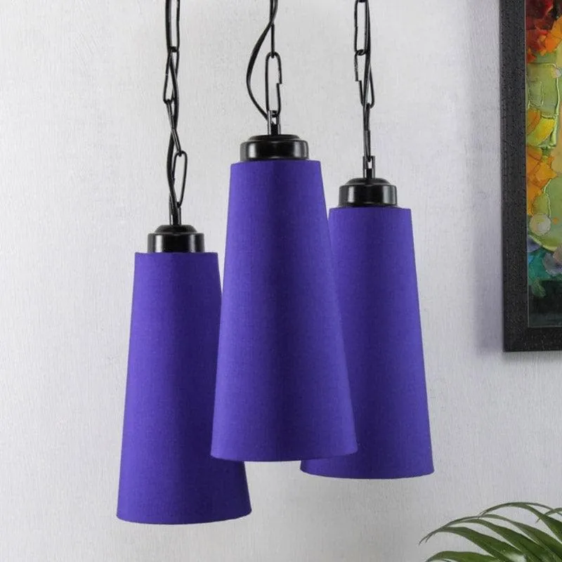Ambra Ceiling Lamp - Purple media 3