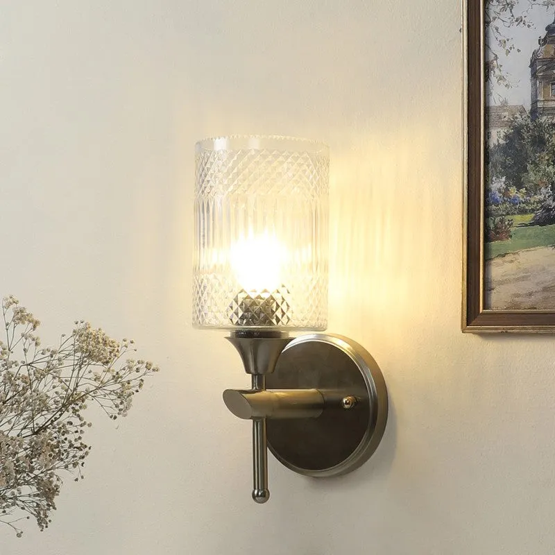 Beloria Elegant Glass Wall Lamp media 1