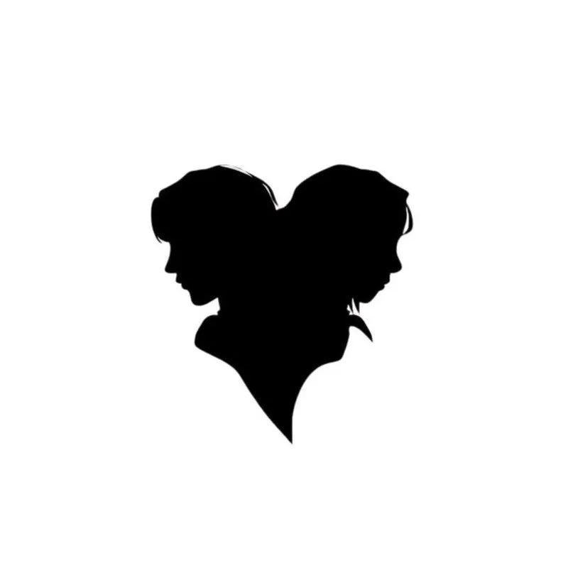 Couple Black Iron Wall Accent media 3