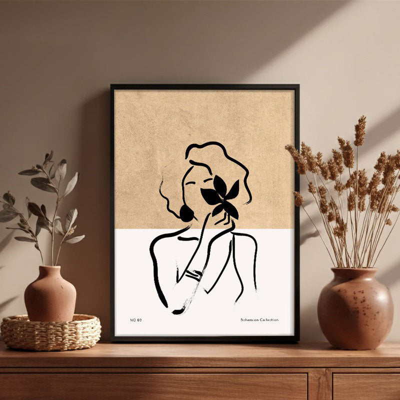 Mystique Wall Art - Black Frame
