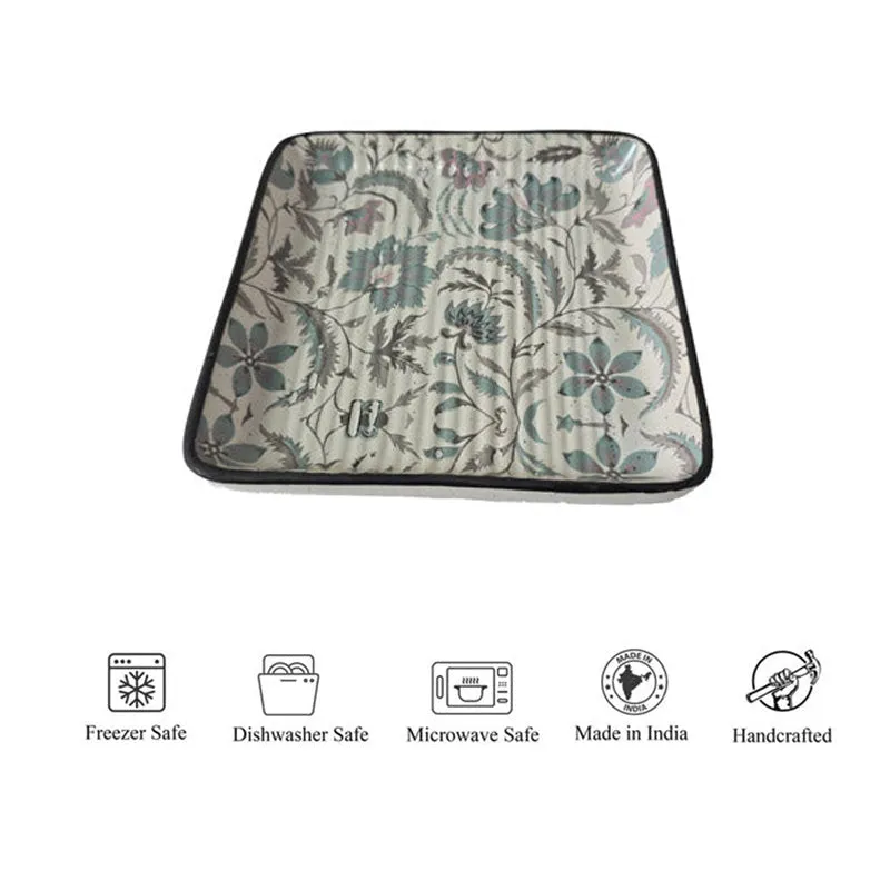Arisho Floral Dinner Plate media 5