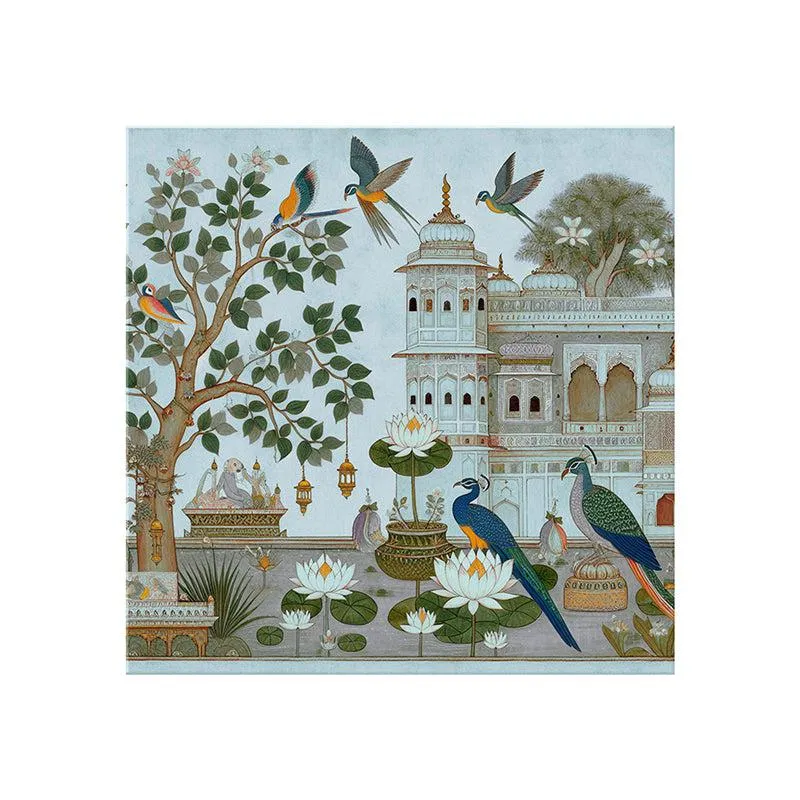 Lush Foliage & Historic Charm Wall Painting media 4