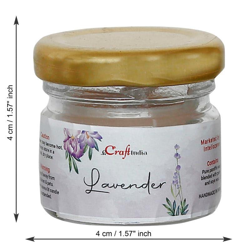 Vespera Lavender Scented Candle - Set Of Five media 4