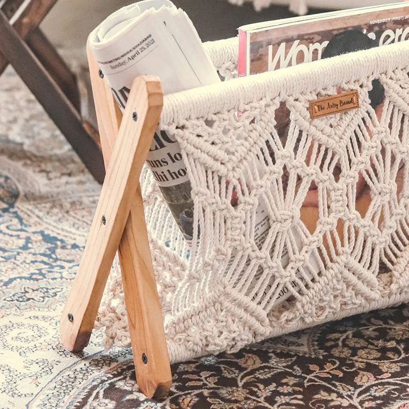 Rusta Handcrafted Magazine Holder media 4