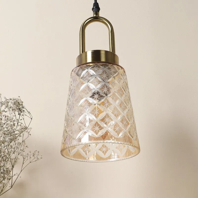 Aveline Elegant Glass Pendant Lamp media 5