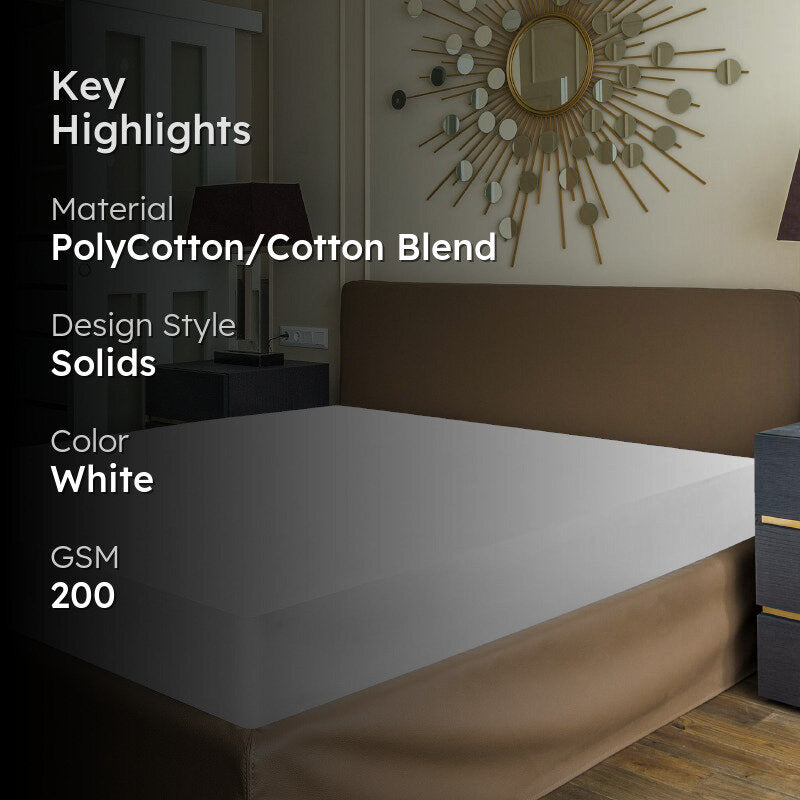 Oswal Mattress Protector - White media 2