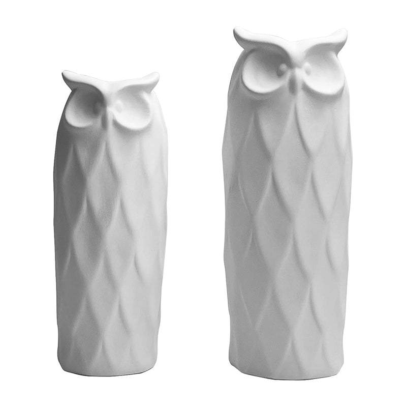 Owelette Ceramic Vase - Set Of Two image 8