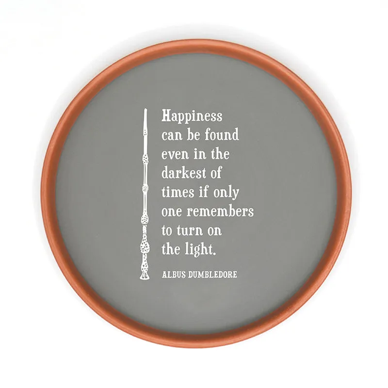 Potter Quote Terracotta Wall Plate - Set Of Two media 4