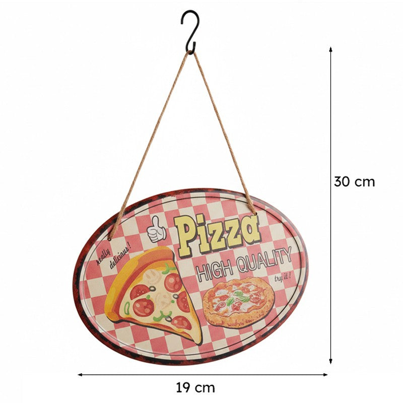 High Quality Pizza Metal Wall Accent media 5