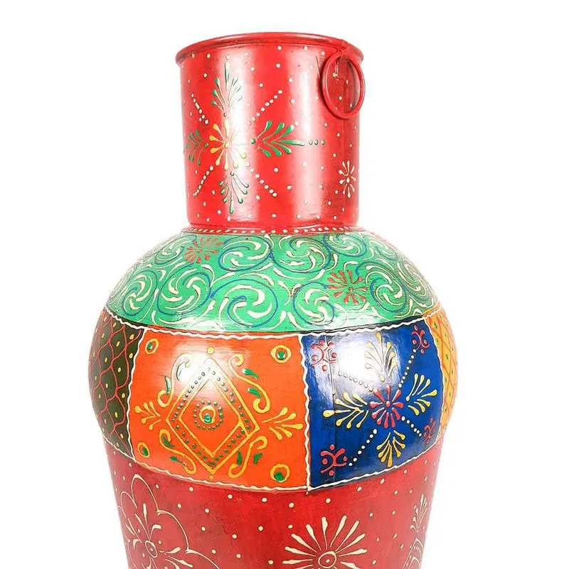 Haveli Heritage Iron Vase media 5