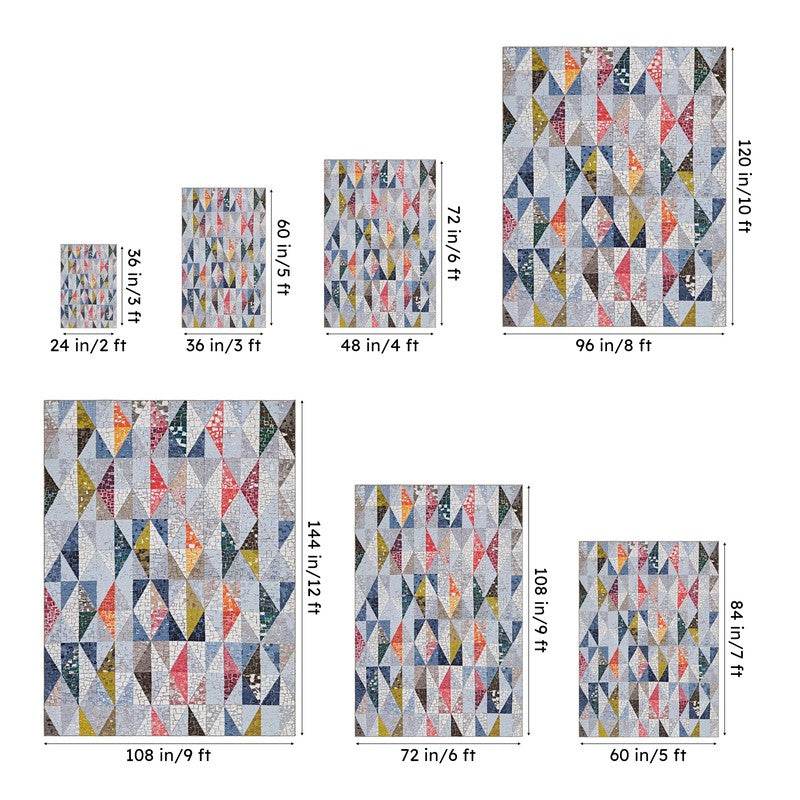 Katya Geometric Carpet - Silver media 13