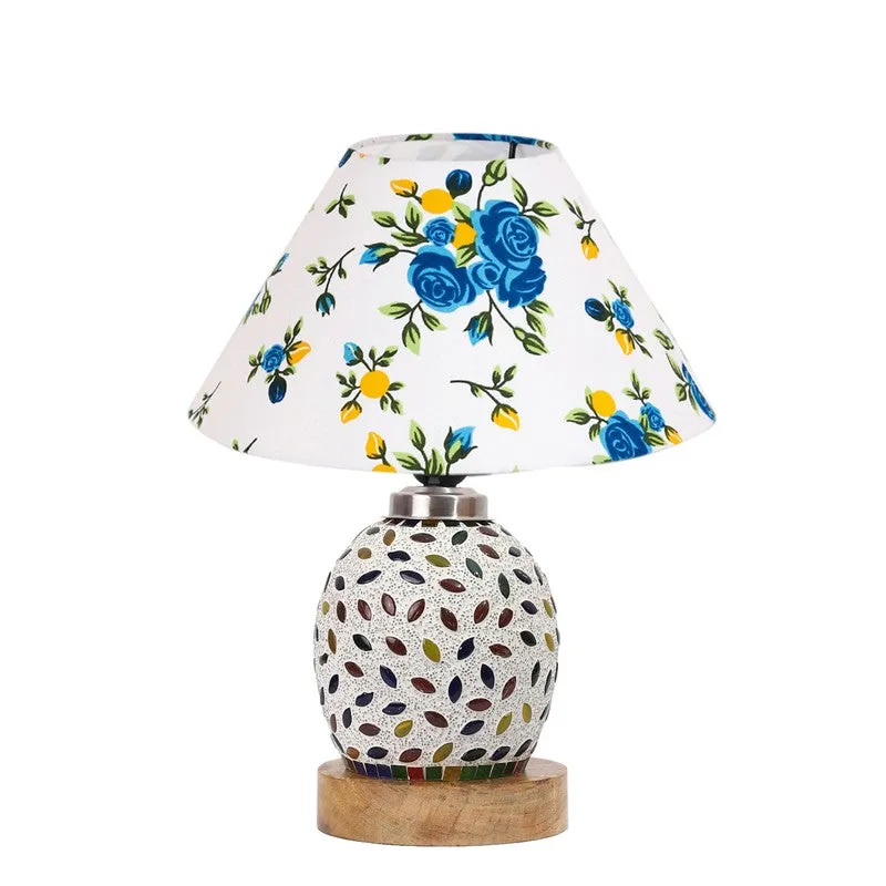 Elyra Fleur Wooden Table Lamp - Multicolor media 5