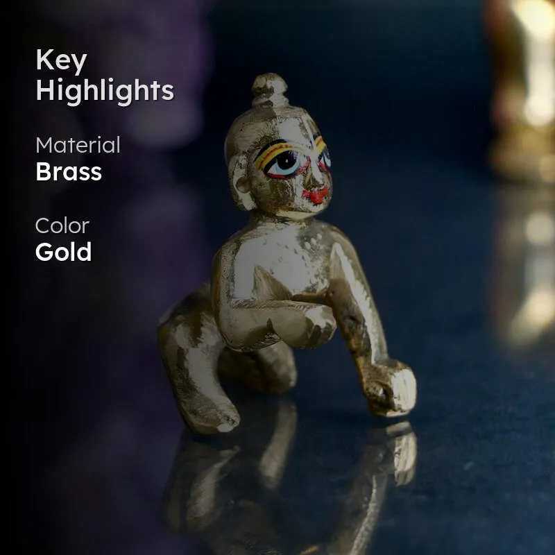 Bal Gopal Brass Idol media 2