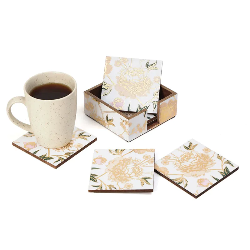 Gild Rosa Coaster - Seven Piece Set media 6