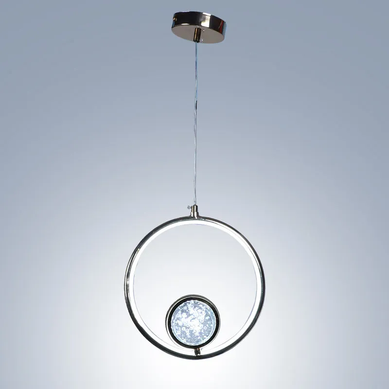 Hailera Iron Ceiling Lamp (Gold) - Round media 4