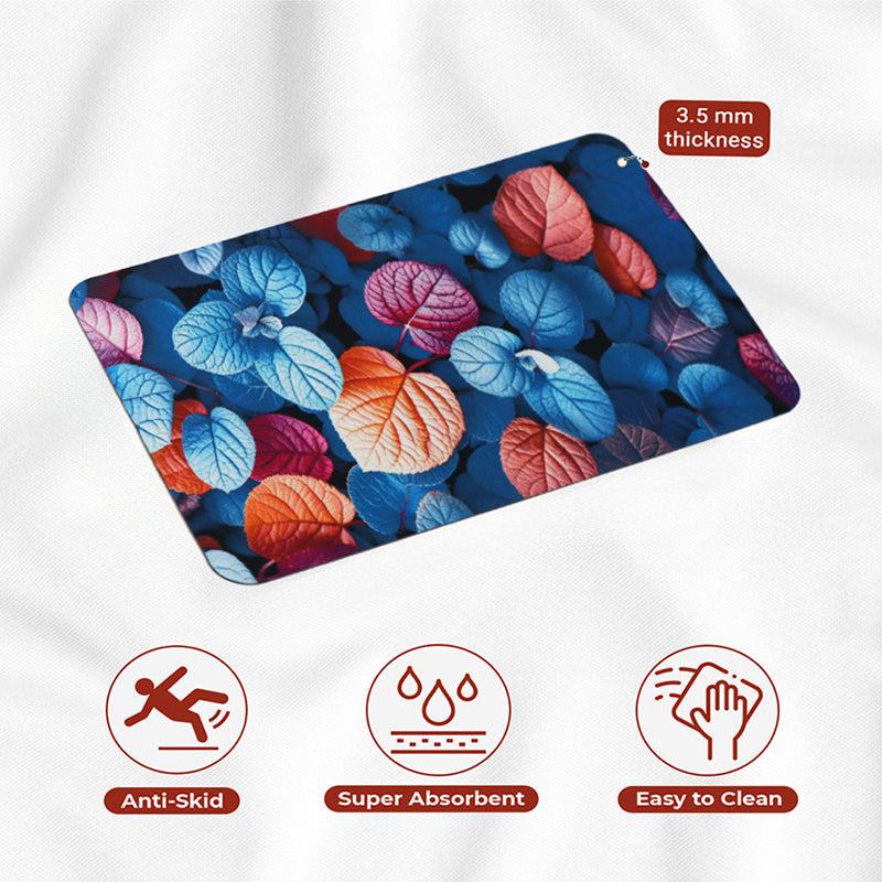 Foliage Trance Anti Skid Bath Mat media 6