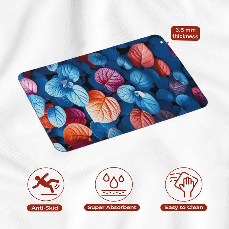Foliage Trance Anti Skid Bath Mat media 6