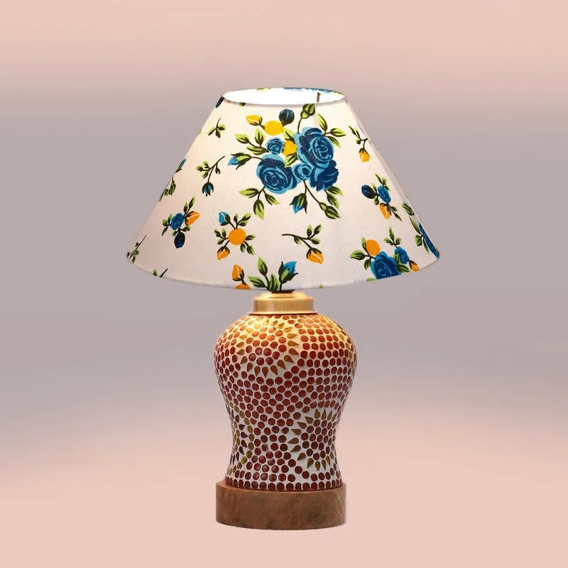 Aranya Fleur Wooden Table Lamp - Multicolor media 6