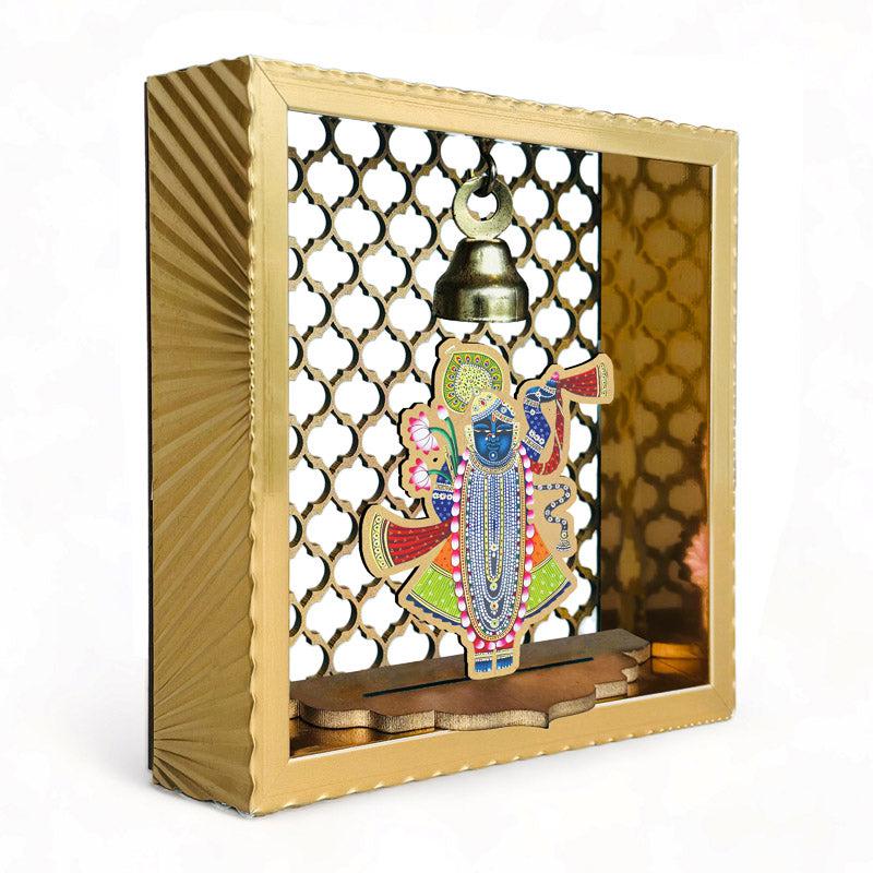Krishna Deva Wall Mounted Mandir media 4