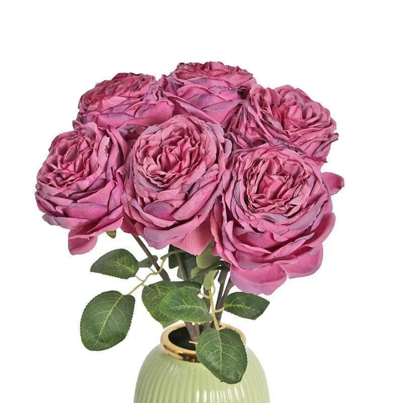 Faux Dry Rose Stick - Purple media 4