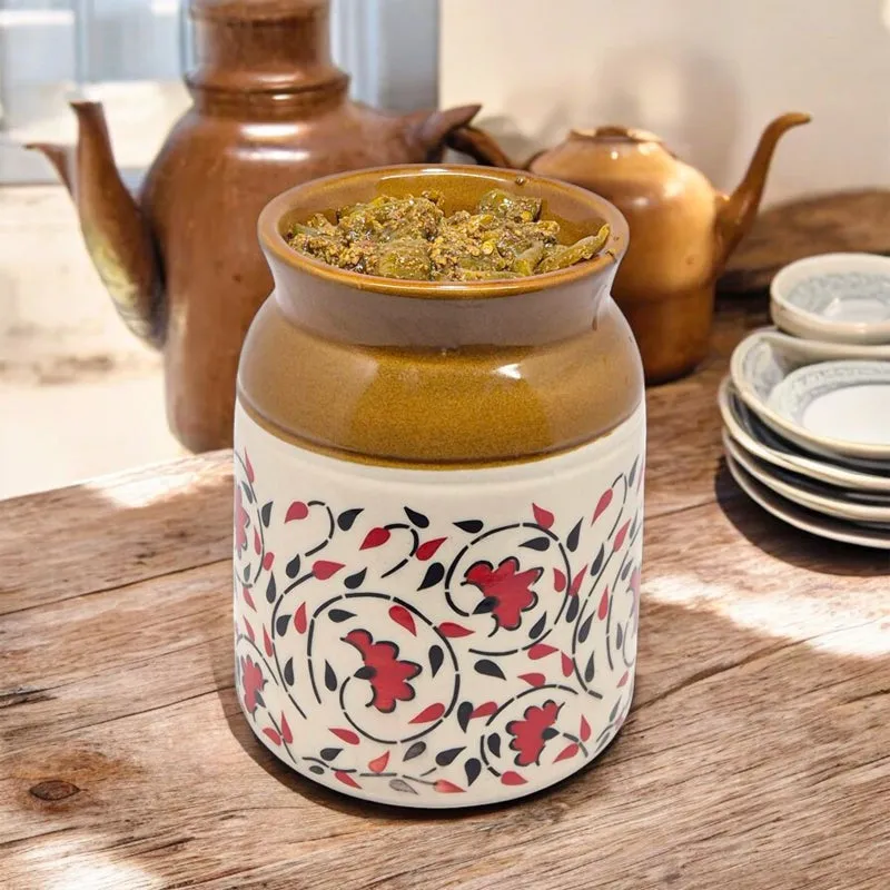 Bharni I Ceramic Jar - 1 L media 6