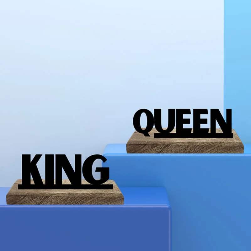 King & Queen Showpiece - Set Of Two media 3