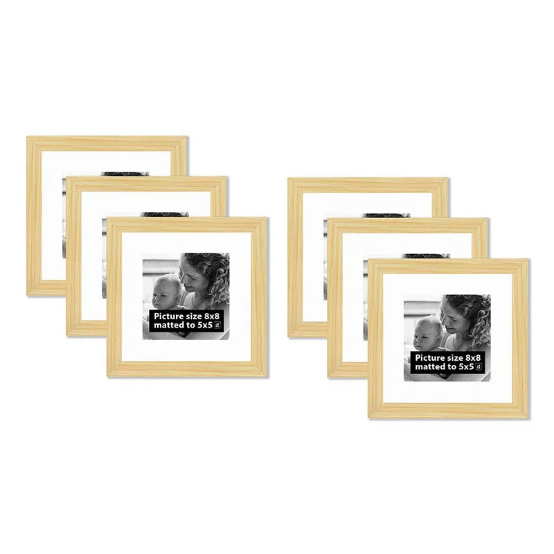 Willow Waves Photo Frame (Beige) - Set Of Six media 3