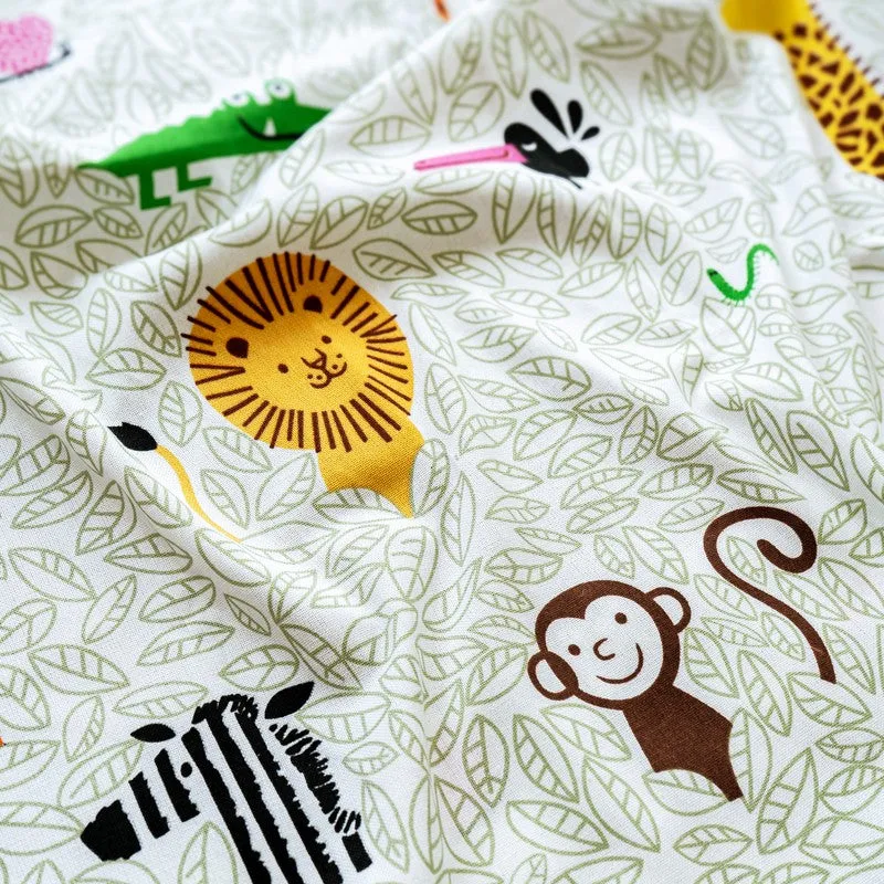 Tranquebar Home Safari Charm Cotton Curtains - Set Of Two media 5